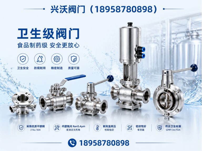 瓯海区卫生级阀门展示图